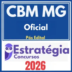 CBM MG (Oficial Combatente) Estratégia 2026