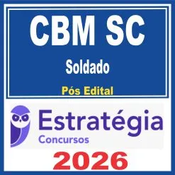 CBM SC (Oficial) Pós Edital – Estratégia 2026