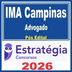 IMA Campinas (Advogado) Pós Edital – Estratégia 2026