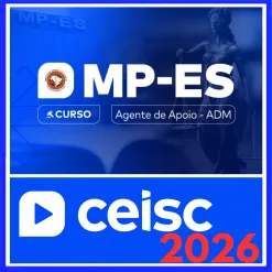 MP ES (Agente de Apoio – Função Administrativa) Pós Edital – Ceisc 2026