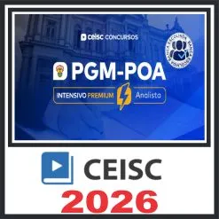 PGM POA (Analista – Área Jurídica) Ceisc 2026