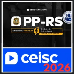 PP RS (Analista da Polícia Penal – Direito) Ceisc 2026