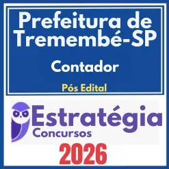 Prefeitura de Tremembé SP (Contador) Pós Edital – Estratégia 2026