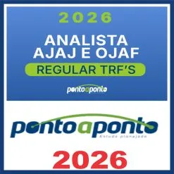 TRF (Regular Analista – AJAJ e OJAF) Ponto a Ponto 2026